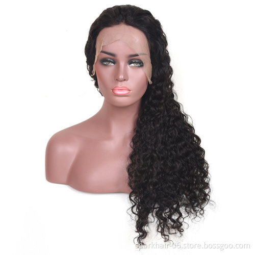 Water Wave Cheap Human Hair Lace Wig Hair Vendor Unprocessed Raw Remy HD Lace Frontal Wig Curly Wigs Human Hair Lace Closure